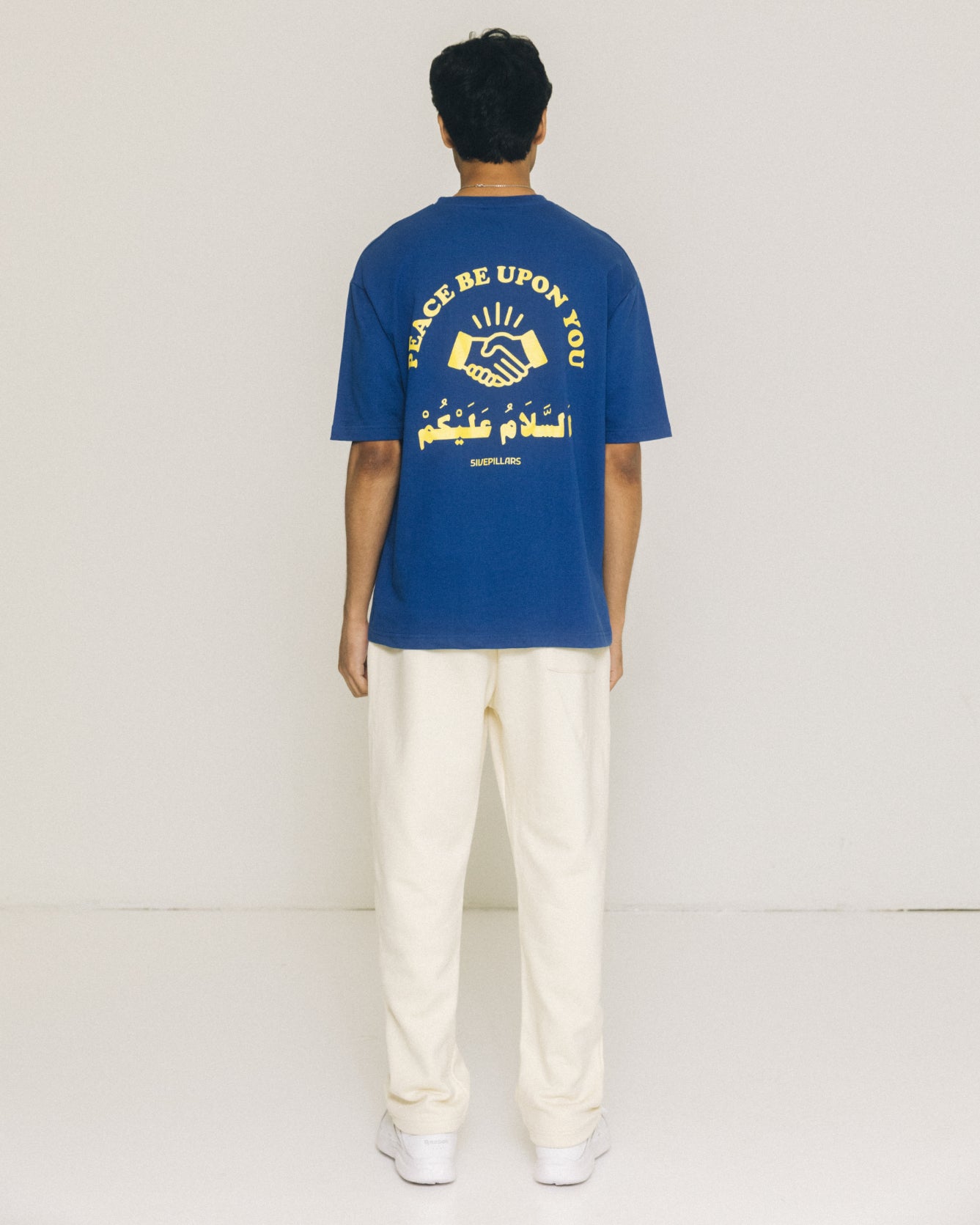 Peace Be Upon You Tee - Blue