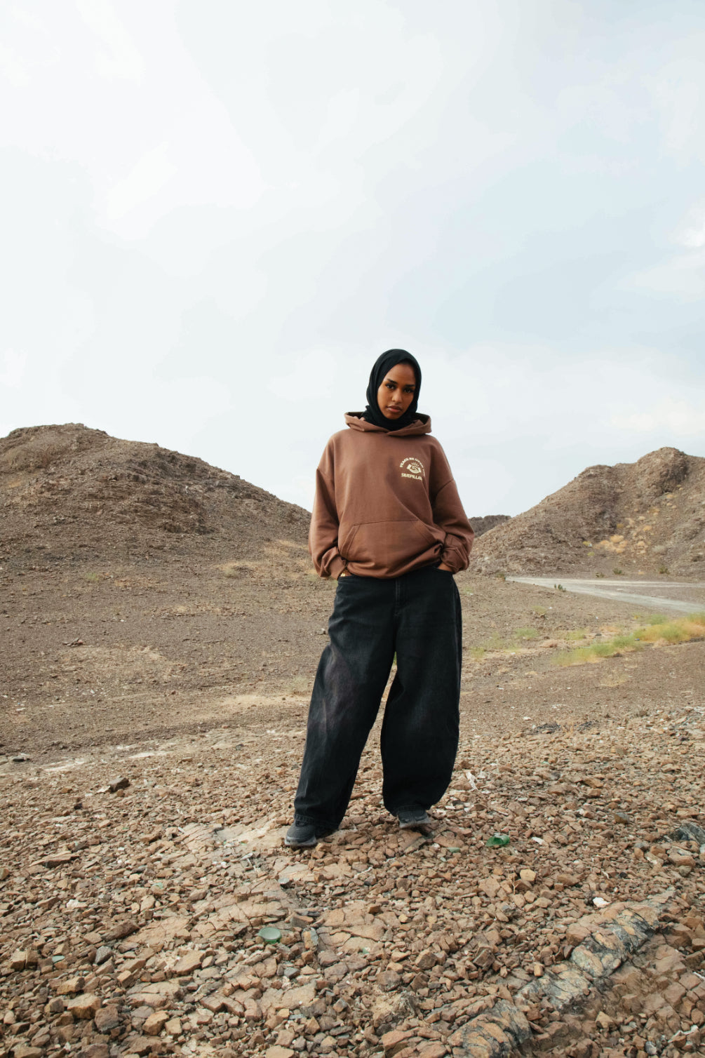 Peace Be Upon You Hoodie - Brown