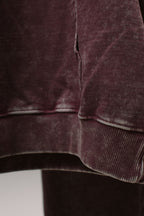 POA Hoodie - Washed Maroon