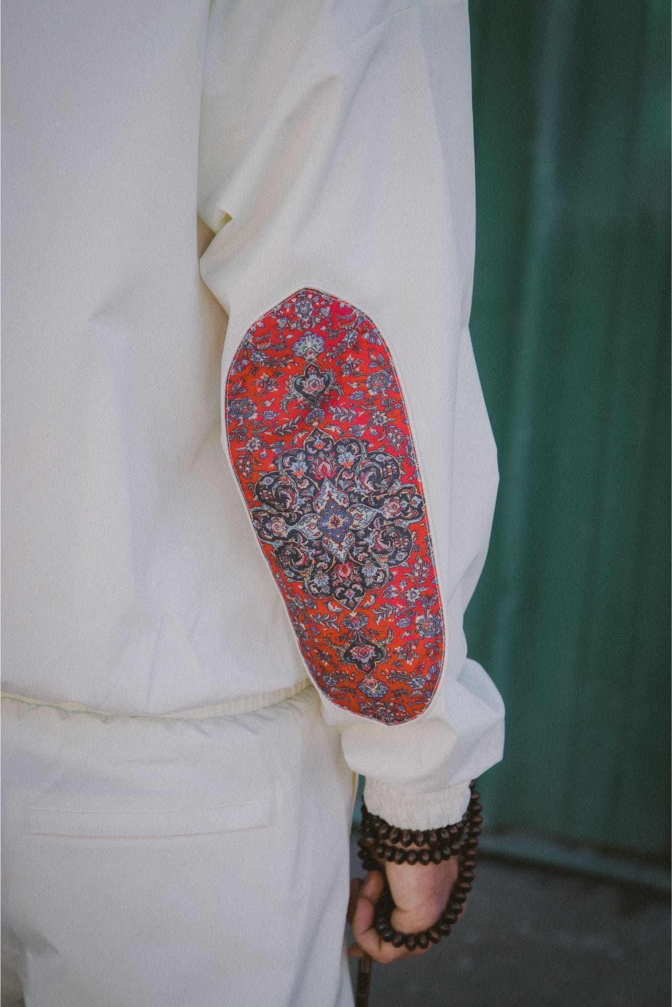 Rug Tracksuit Top - Cream