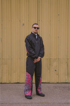 Rug Tracksuit Top - Black