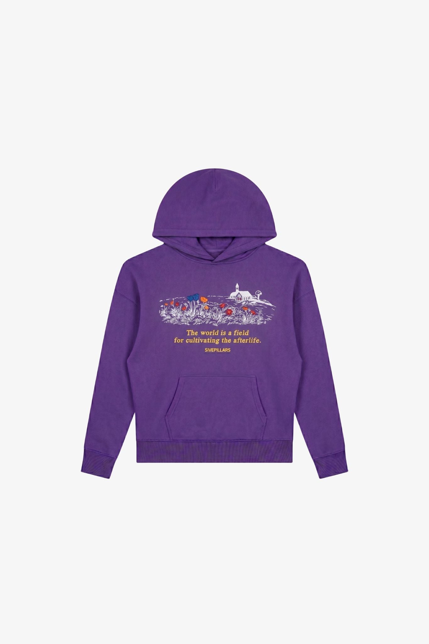 Cultivating Hoodie - Washed Purple