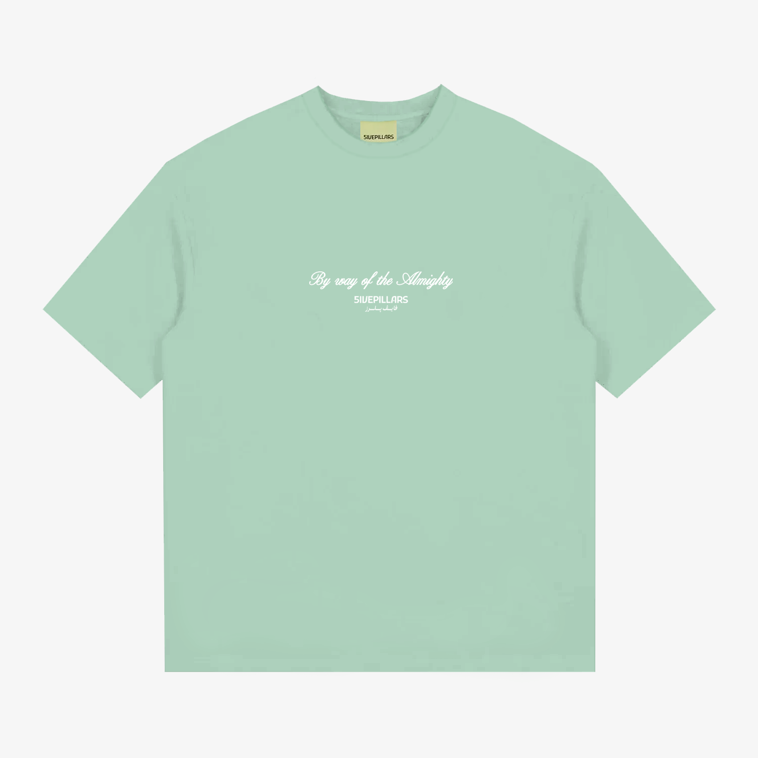 By Way of The Almighty Tee - Seafoam Green