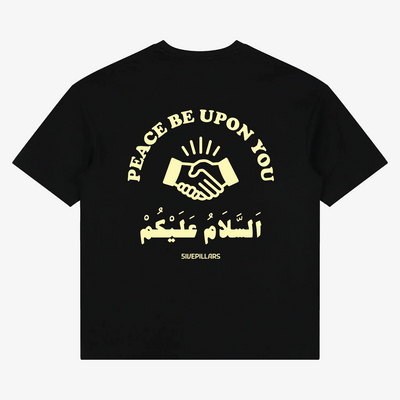 Peace Be Upon You Tee - Black