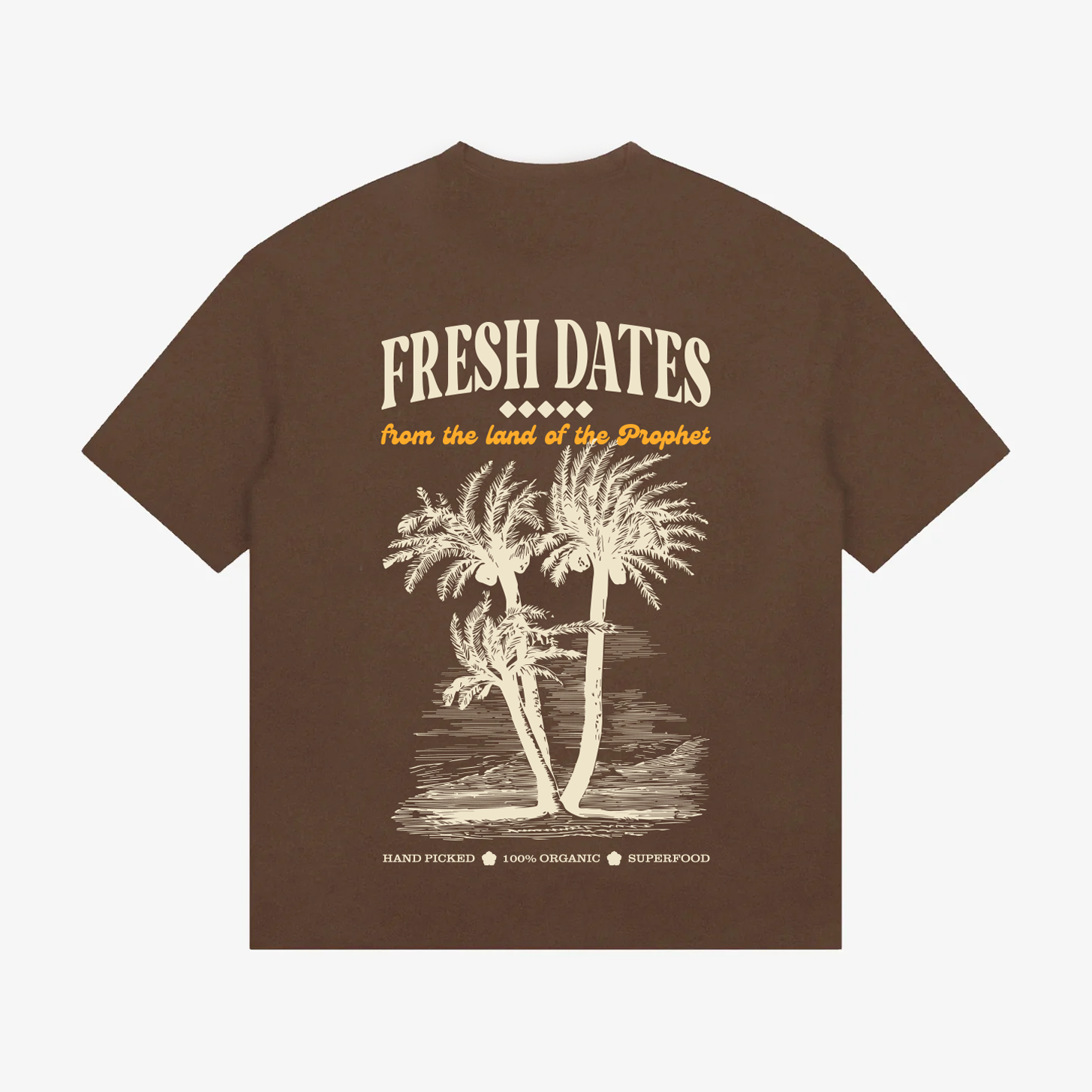 Ibn Affan Tee - Brown