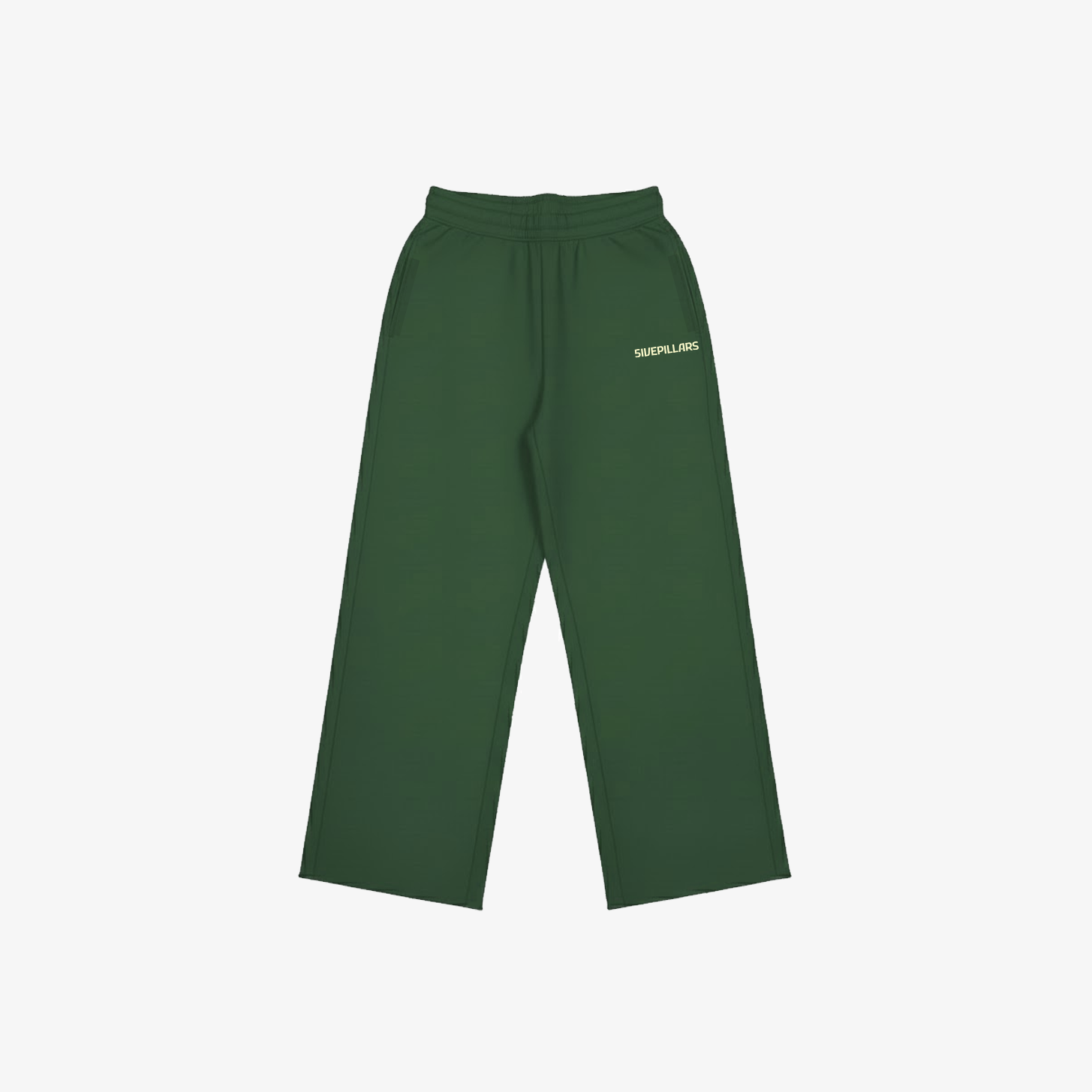 Hub (Love) Relaxed Fit Sweatpants - Forest Green
