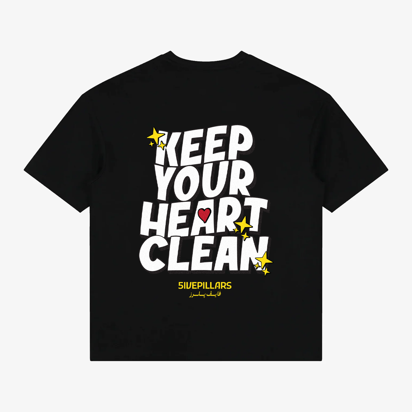 Clean Hearts Tee - Black