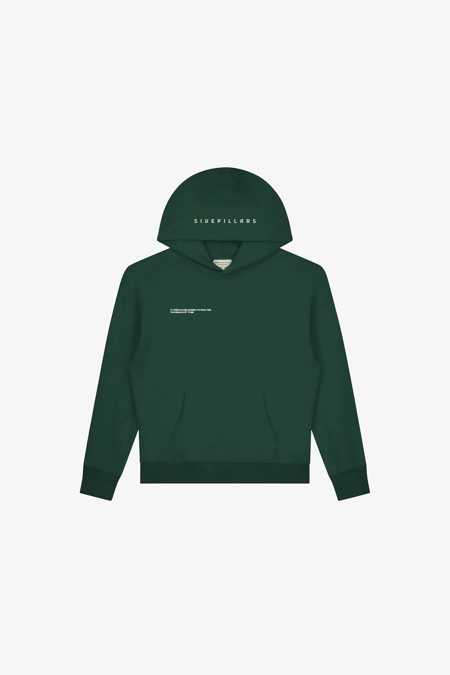 Close Enough Hoodie - Green - front