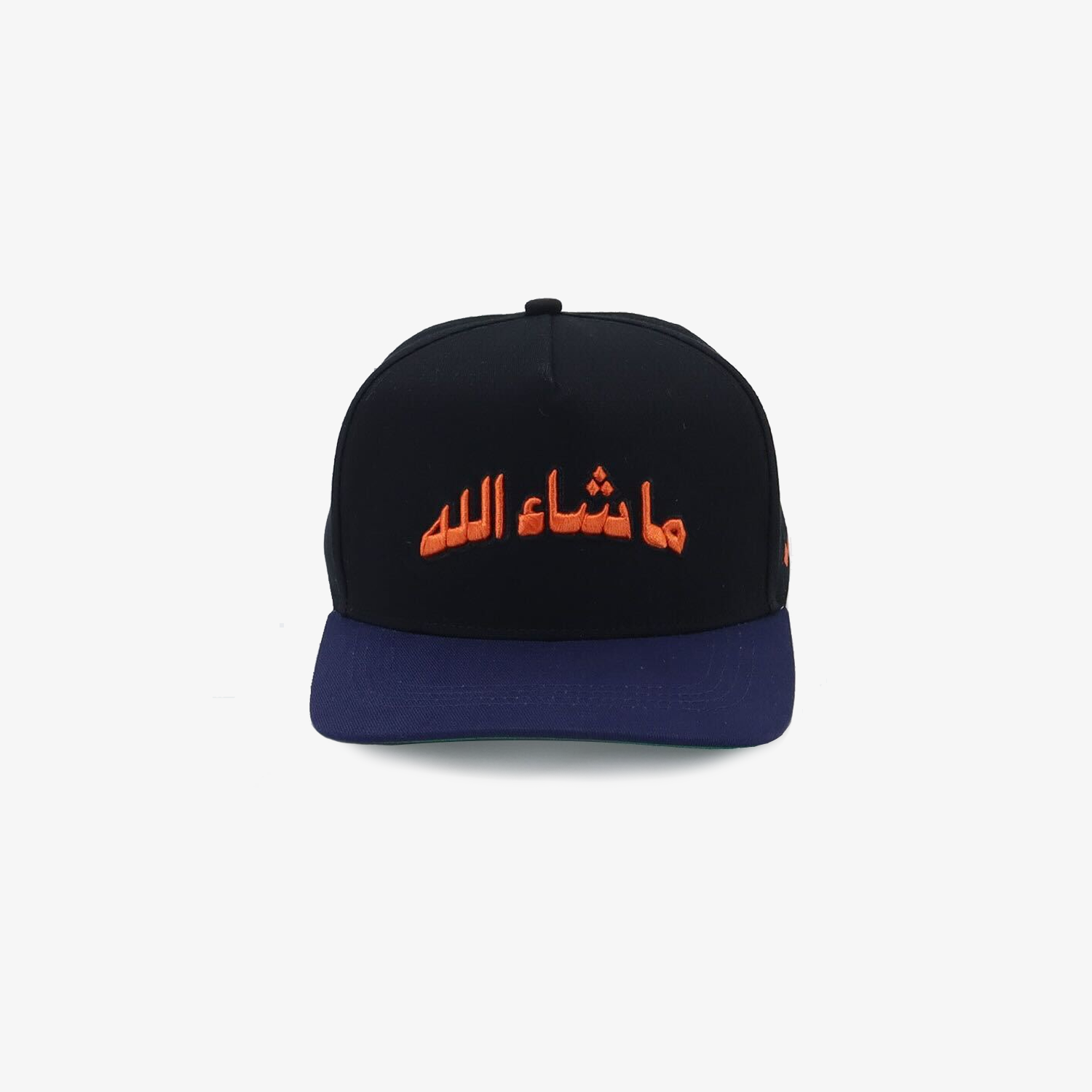 Mashallah Hat - Black/Orange