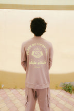 Peace Be Upon You Long Sleeve Tee - Mushroom