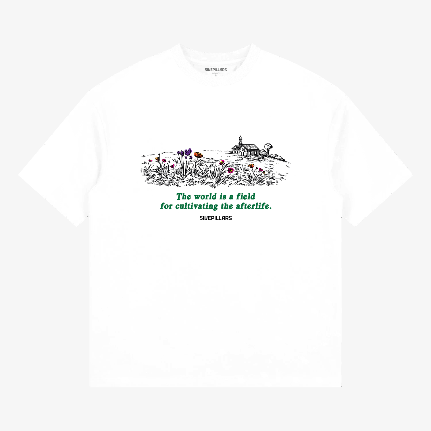 Cultivating Tee - White