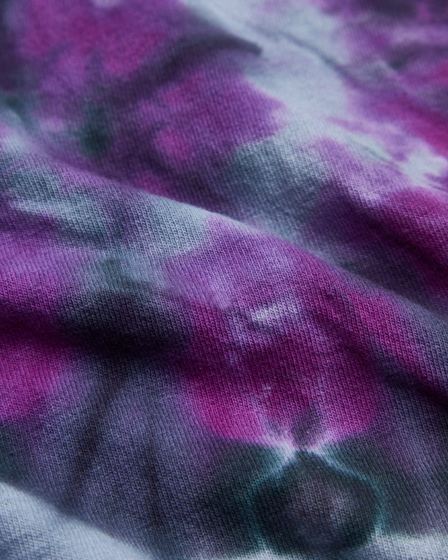 Alhamdulillah Tie Dye Tee - Purple