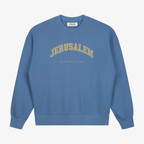 Jerusalem Crewneck - Sky Blue