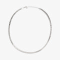 Closer Herringbone Necklace - Silver