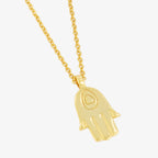 5ivepillars Hand Necklace - Gold